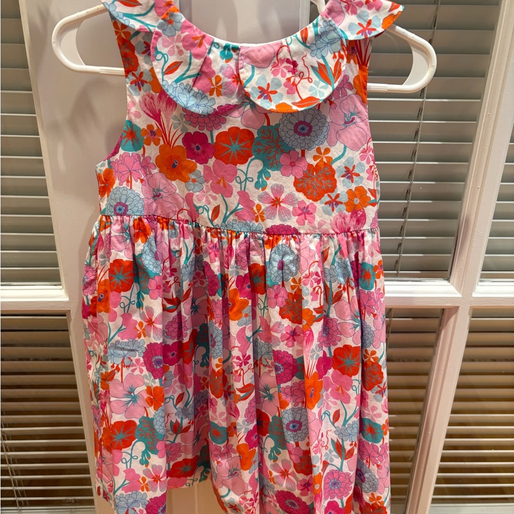 Jacadi Liberty Fabric Pink Dress